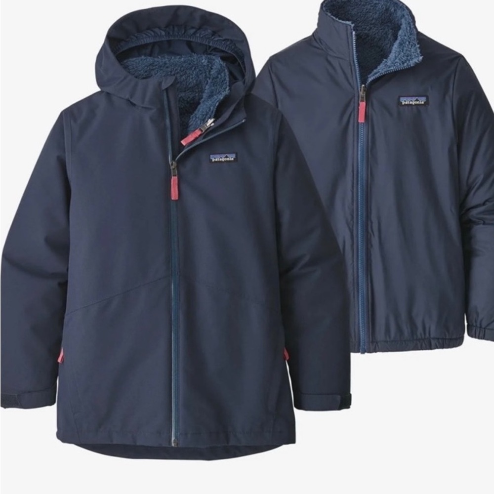 Girls Patagonia 4 in 1 Kids Hooded Jacket